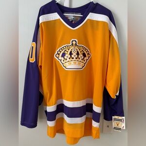 Luc Robitaille Los Angeles Kings Vintage CCM Hockey Jersey, Large, NWT